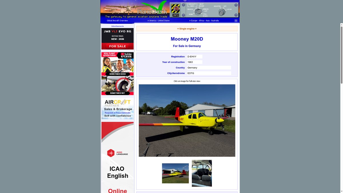 Mooney M20D