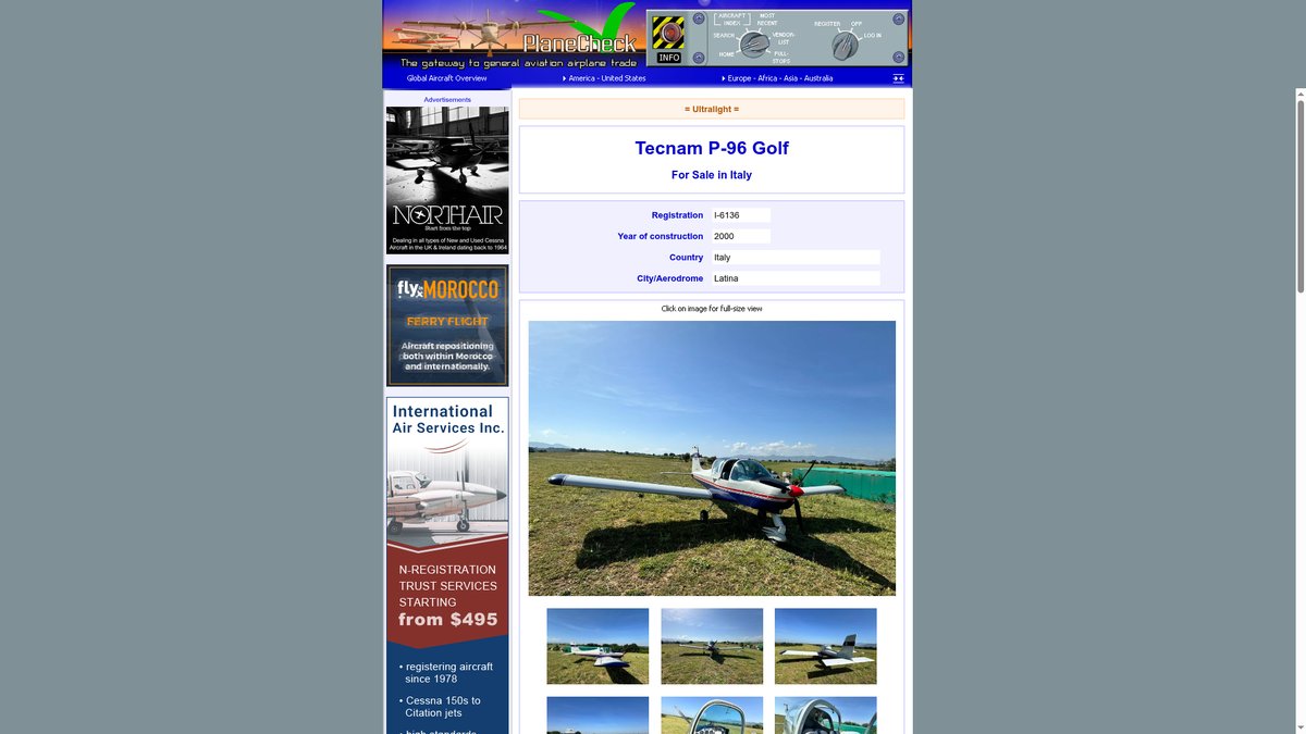 Tecnam P-96 Golf