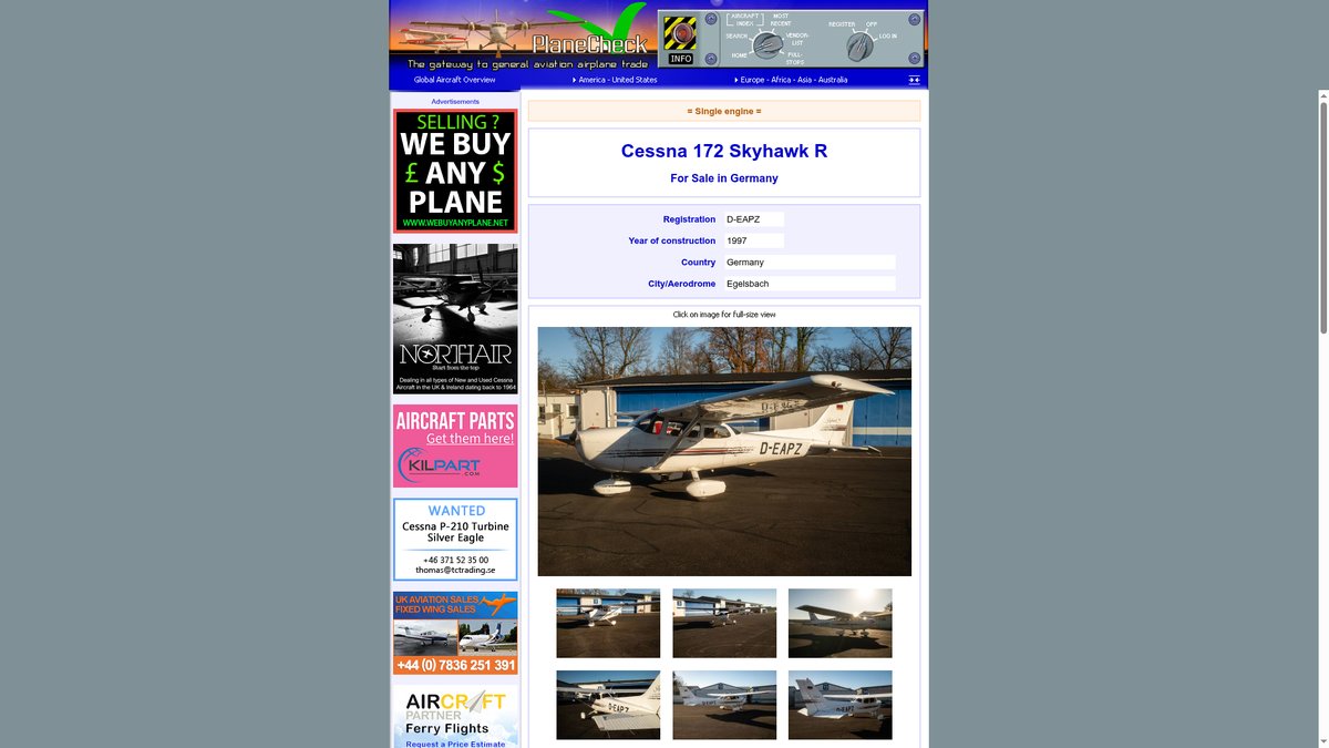 Cessna 172 Skyhawk R