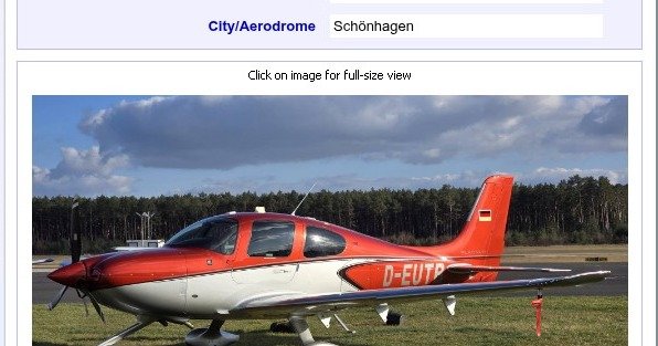 Cirrus SR22 G6 GTS