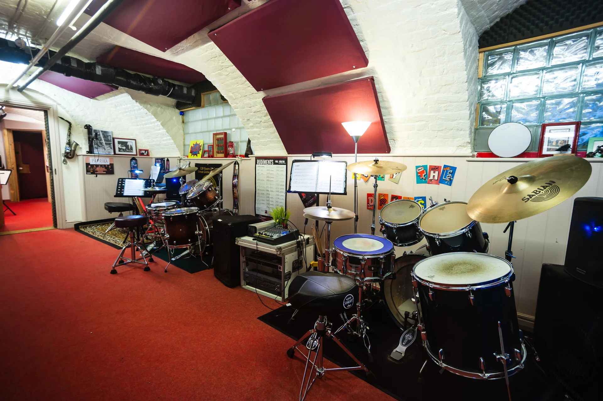 One of our teaching rooms in the Crypt
