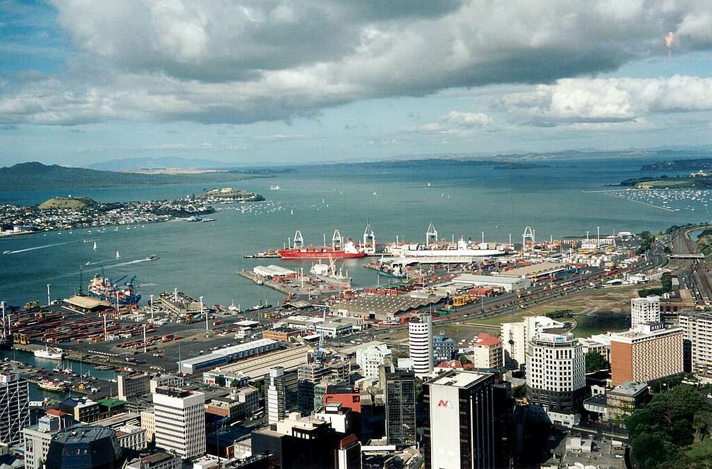 Auckland port Auckland port