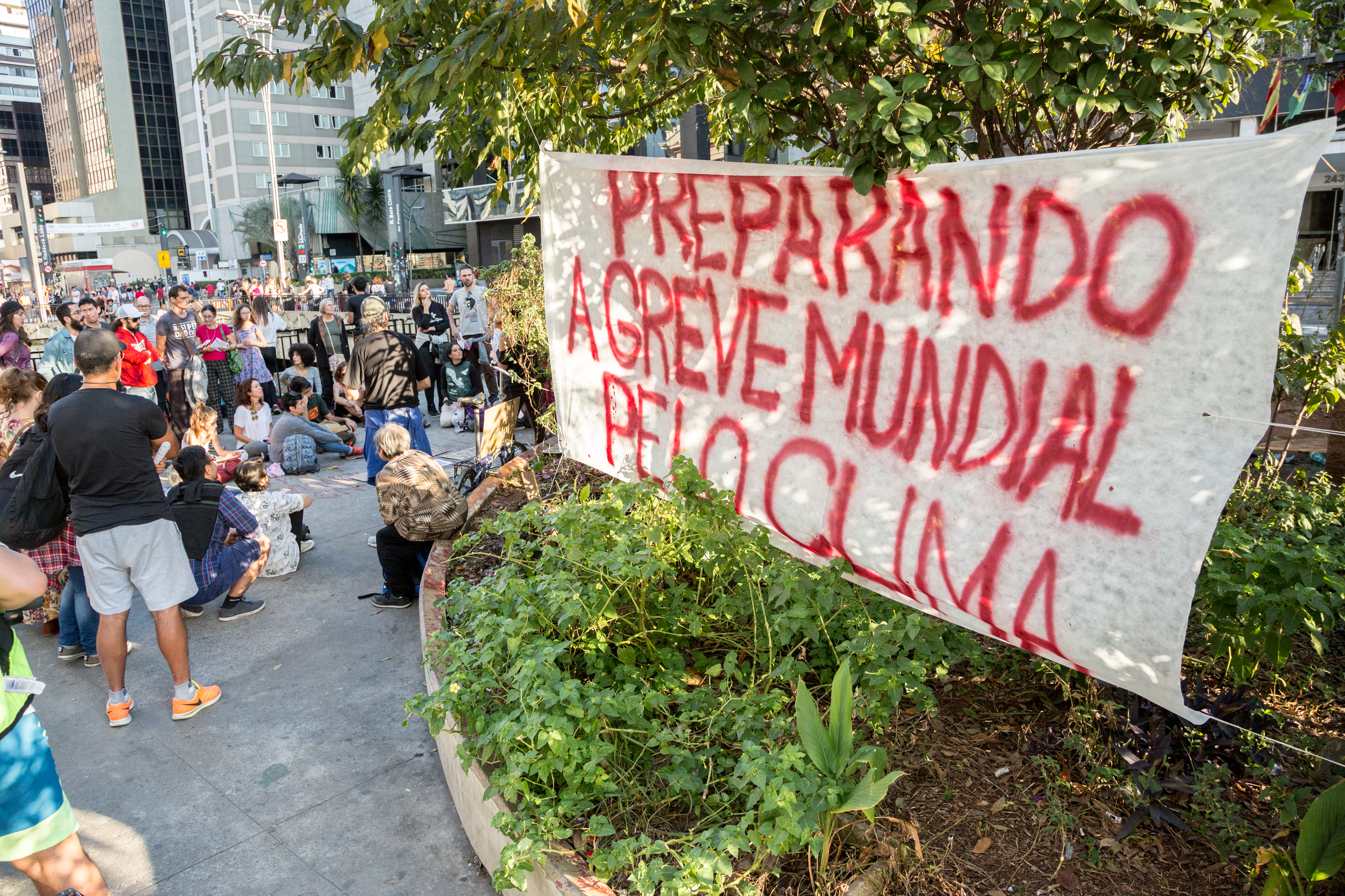 Reunião da Coalizão SP pelo Clima na Paulista Aberta