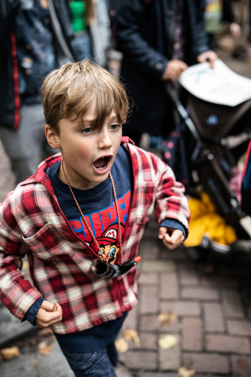 Climate Strike in The Hague, Netherlands, 27 September. © Maaike Schauer / Greenpeace