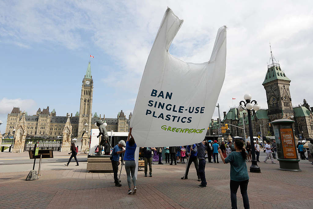 PRESS RELEASE: Greenpeace sends larger-than-life message to ...