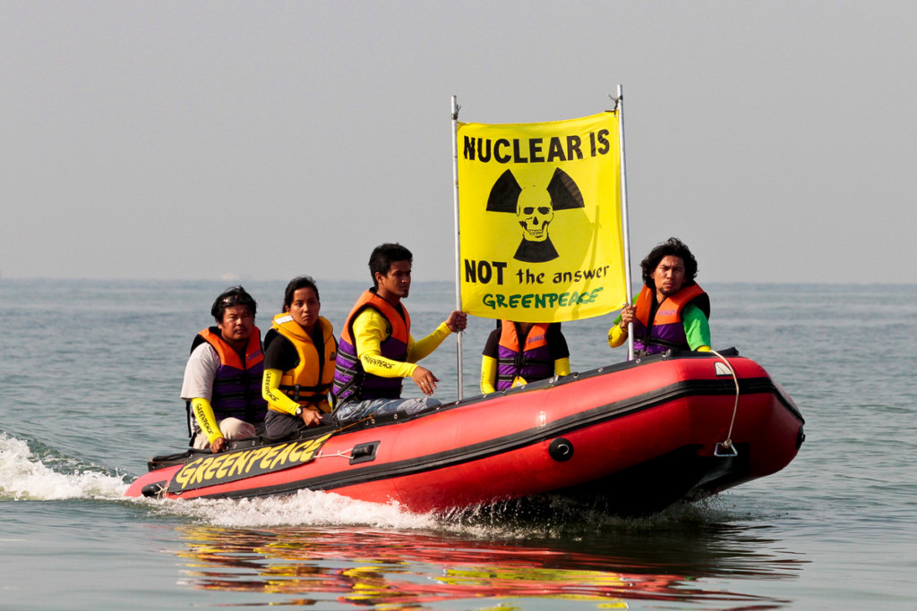 Anti-nuclear action in Manila © Alanah Torralba / Greenpeace