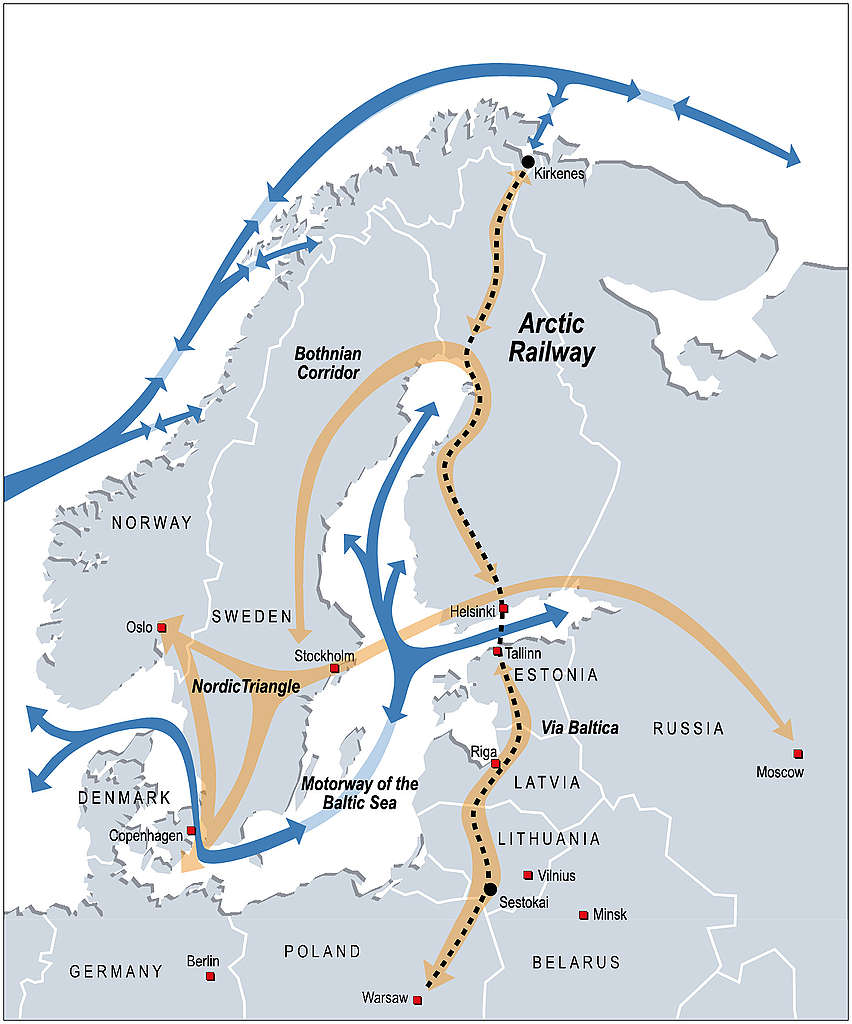 Arctic Railway © Arctic Corridor