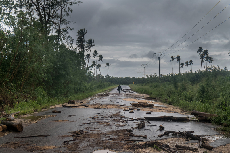 Impacts of Cyclone Donna in Vanuatu © Pedro Armestre / Greenpeace