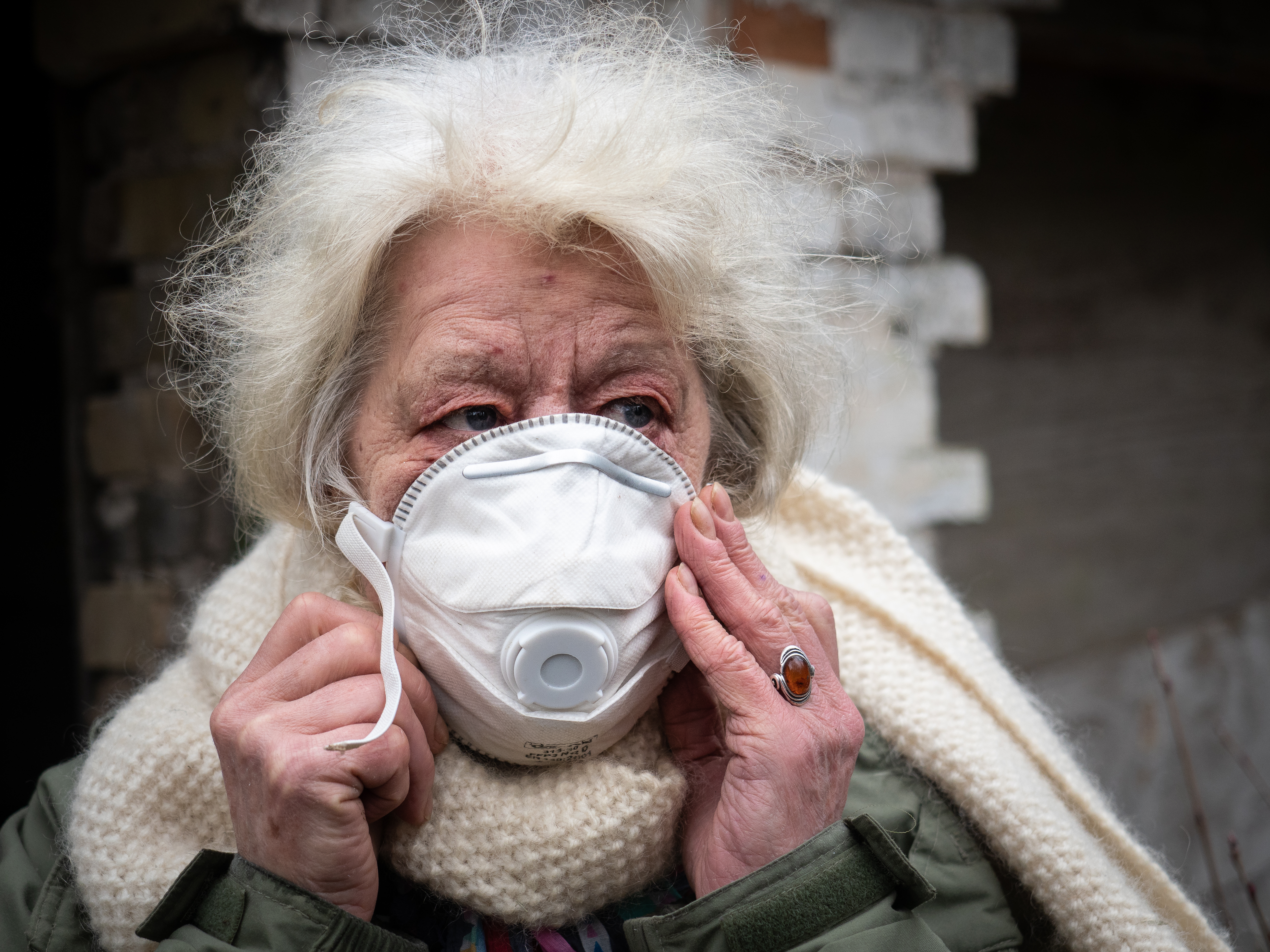 Bente lives next door to a massive farm © Greenpeace / Wildlight