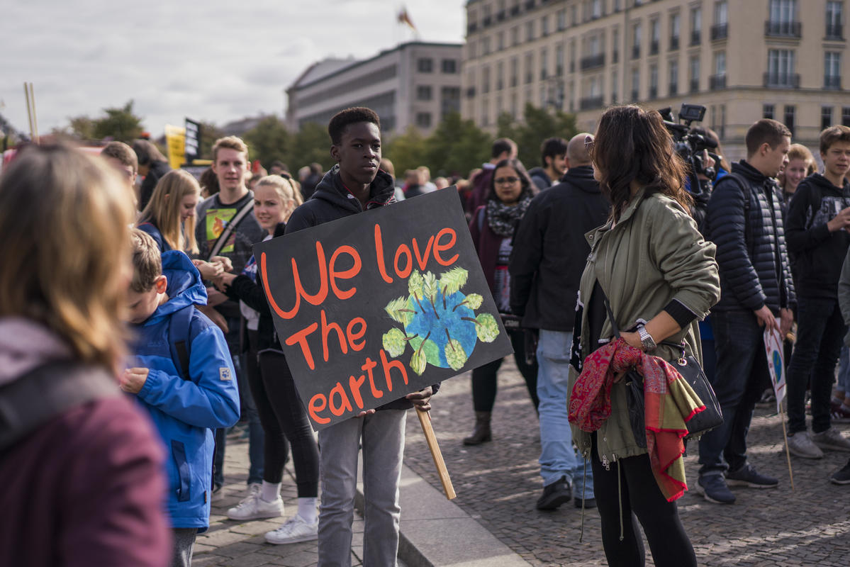 Global Climate Strike in Berlin. © Kevin McElvaney / Greenpeace