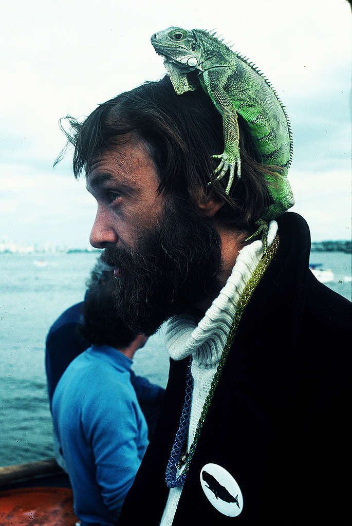 Bob Hunter. © Greenpeace