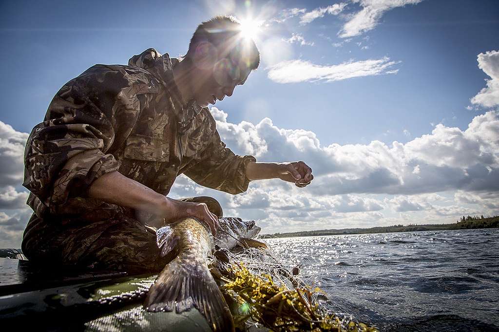 Living off the land and water in the Taymyr Peninsula © Petr Shelomvskiy / Greenpeace