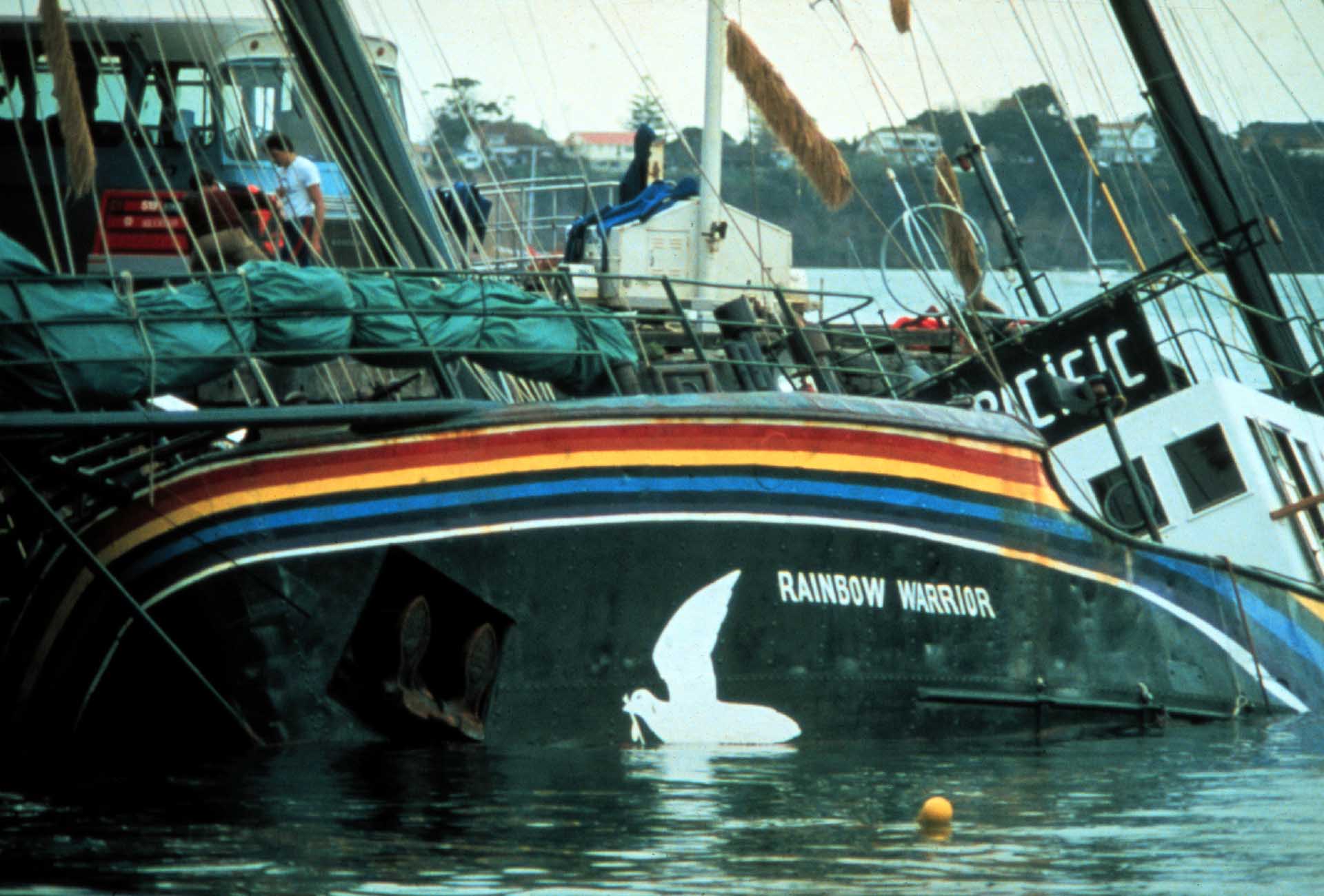 The bombing of the Rainbow Warrior - Greenpeace New Zealand