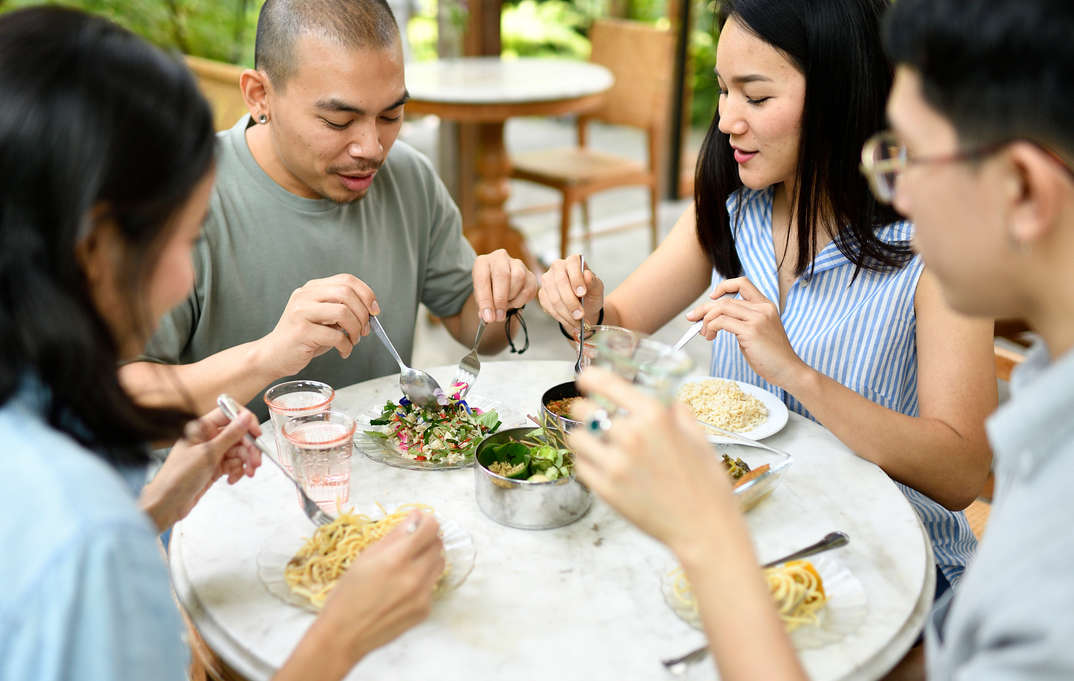 Vegetarian Thai Food in Bangkok. © Roengchai  Kongmuang / Greenpeace