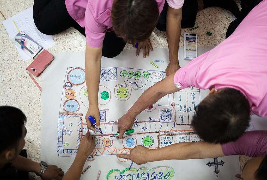 Teacher Training on Agroecology in Northeast Thailand. © Biel Calderon / Greenpeace