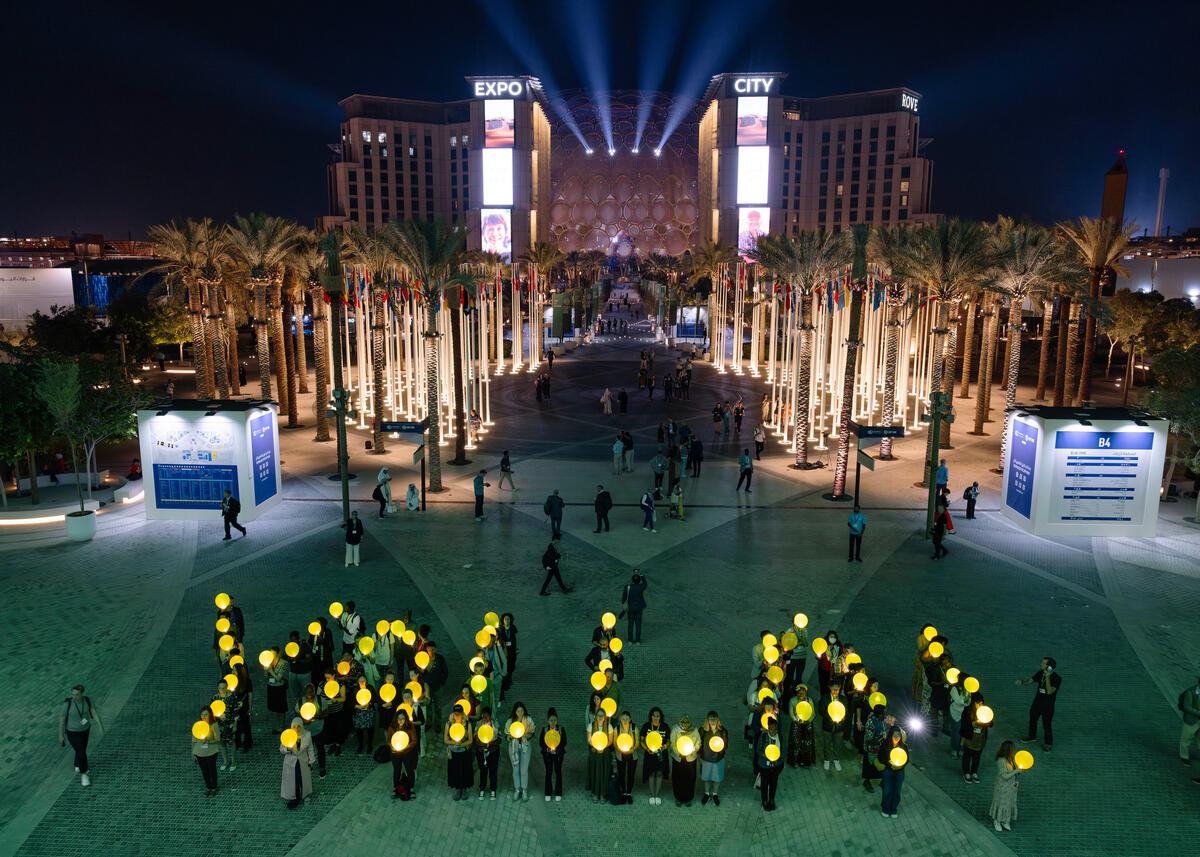 Yalla! Fossil Fuel Protest at COP28. © Marie Jacquemin / Greenpeace