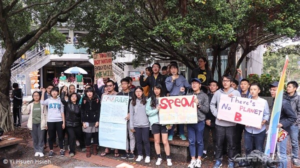 Taipei’s Climate Artivism inspired by Greta Thunberg