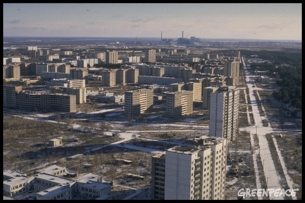 Deserted City of Pripyat © Clive Shirley / Signum / Greenpeace