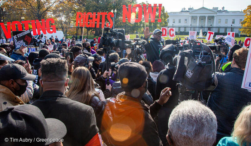 No More Excuses Protest in Washington D.C.
