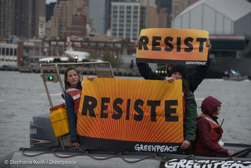 NY Intrepid Resistance For Trump