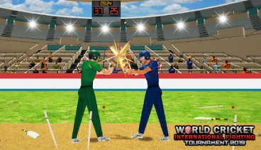 World cup cricket fight