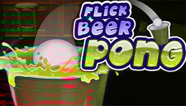 Flick beer pong