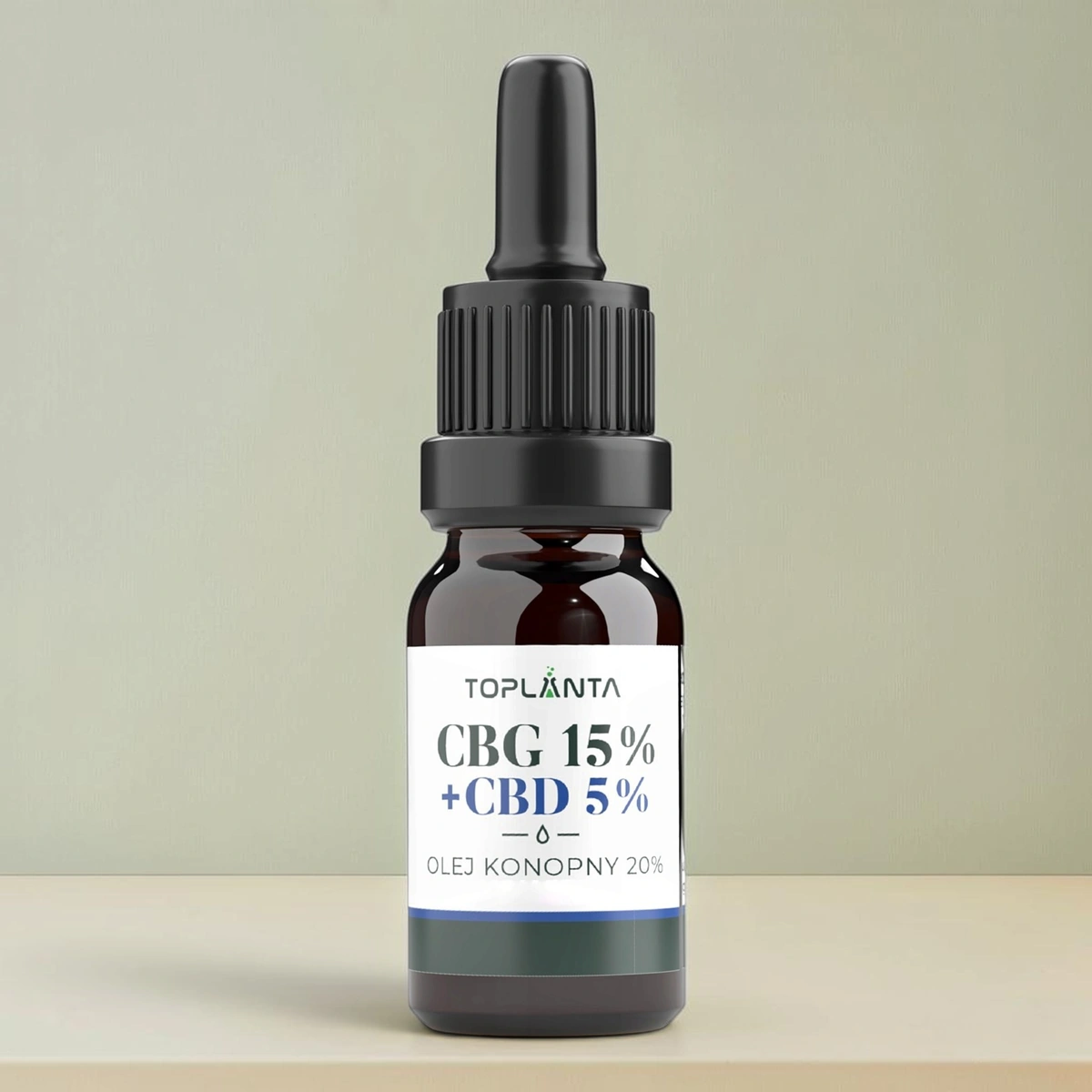 CBG 15% + CBD 5% olejek Toplanta