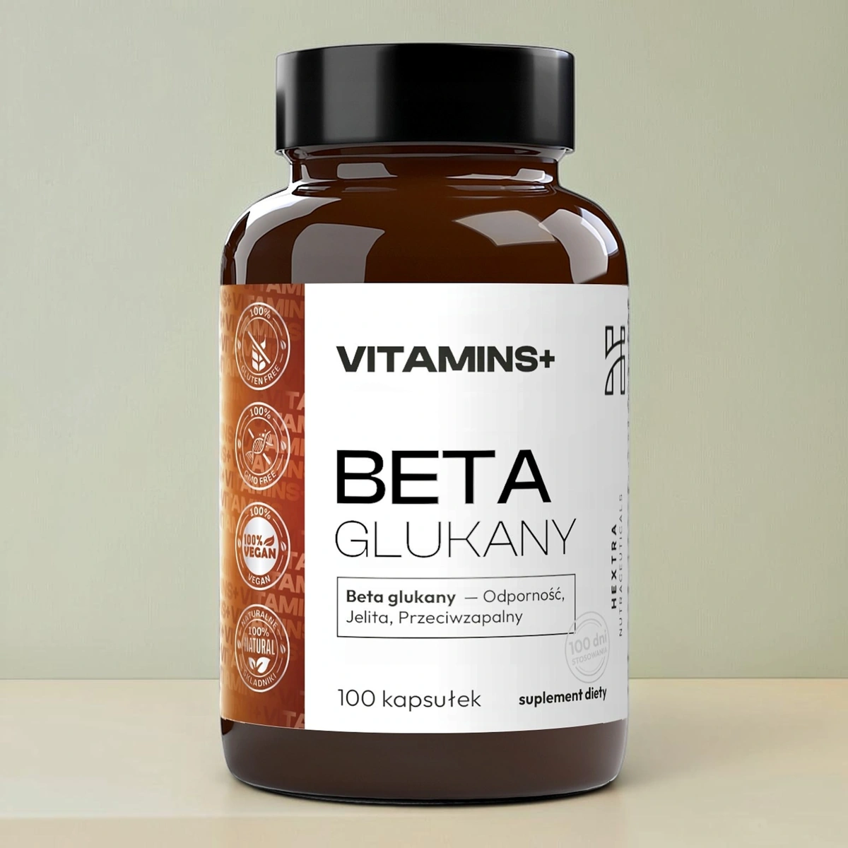 Beta glukany 400mg x 100szt. od ToPlanta Suplement Diety