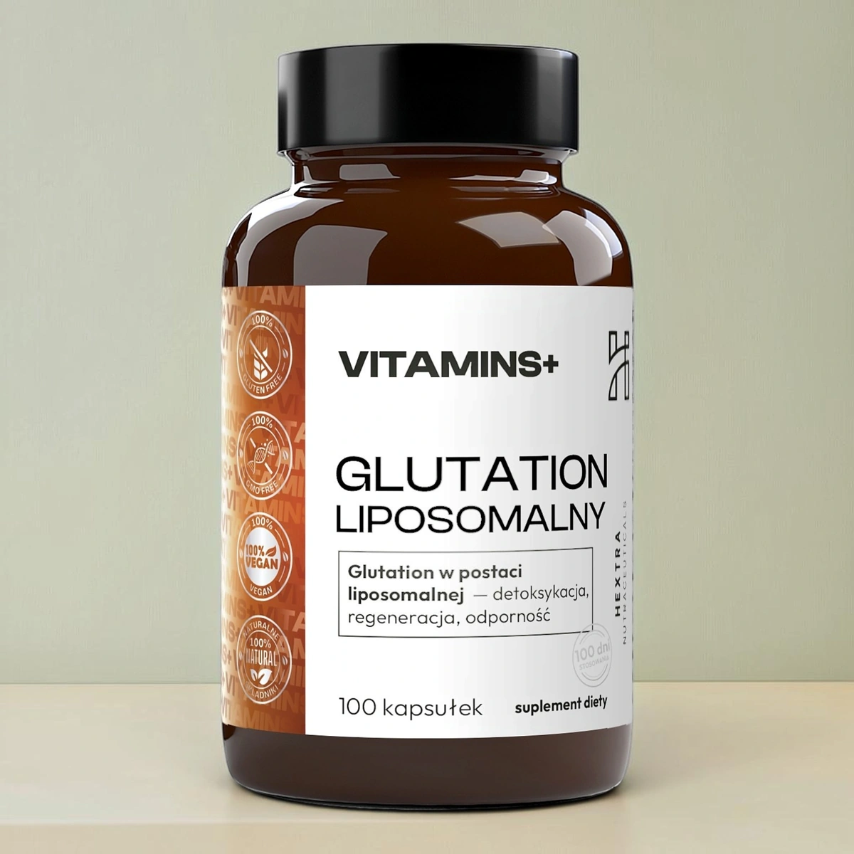 GLUTATION LIposomalny 100kaps. x 350mg 100 kaps. Suplement Diety ToPlanta