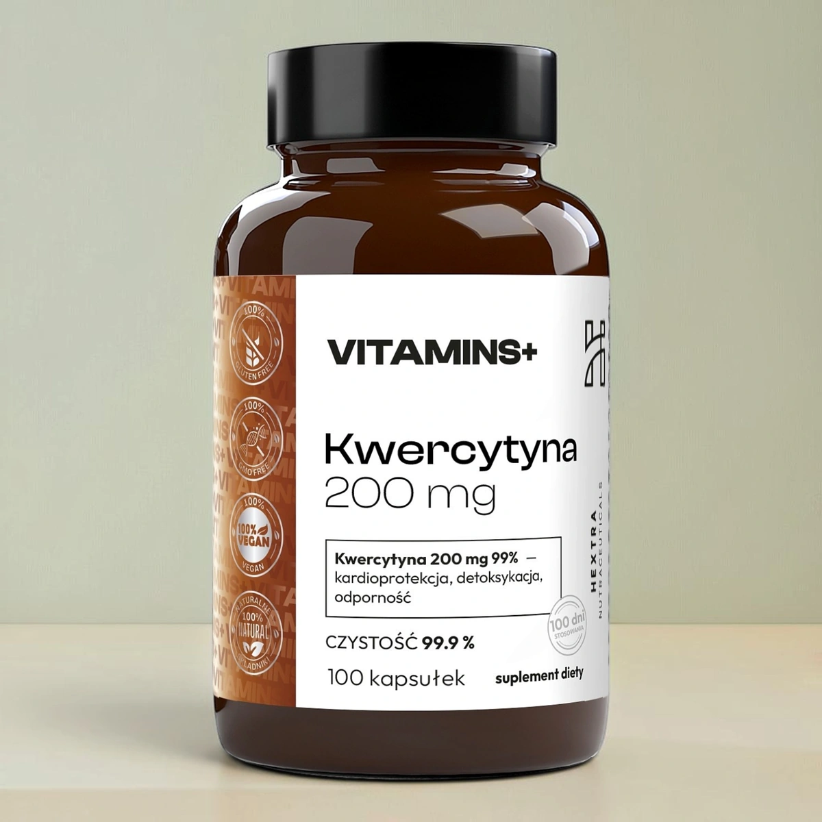 Hextra Kwercetyna 400 mg, 100 kapsułek