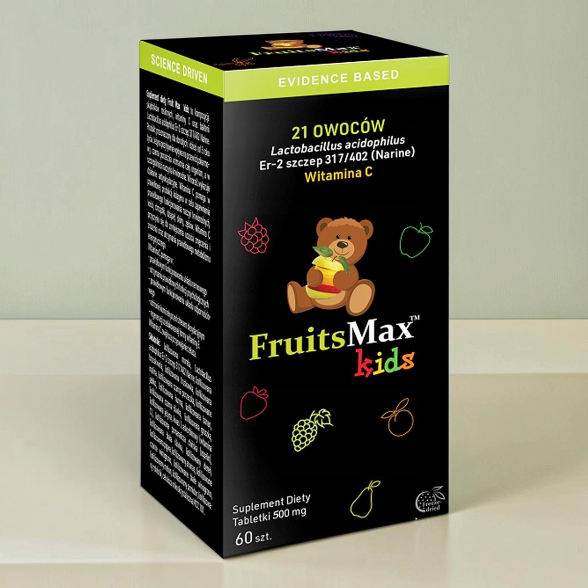 Vitaway Narine FruitsMax Kids 500 mg 60 tabletek