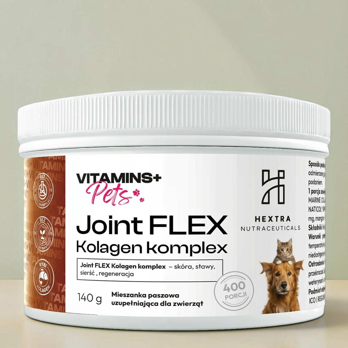 Joint Flex Pets - stawy, kości, skóra, regeneracja