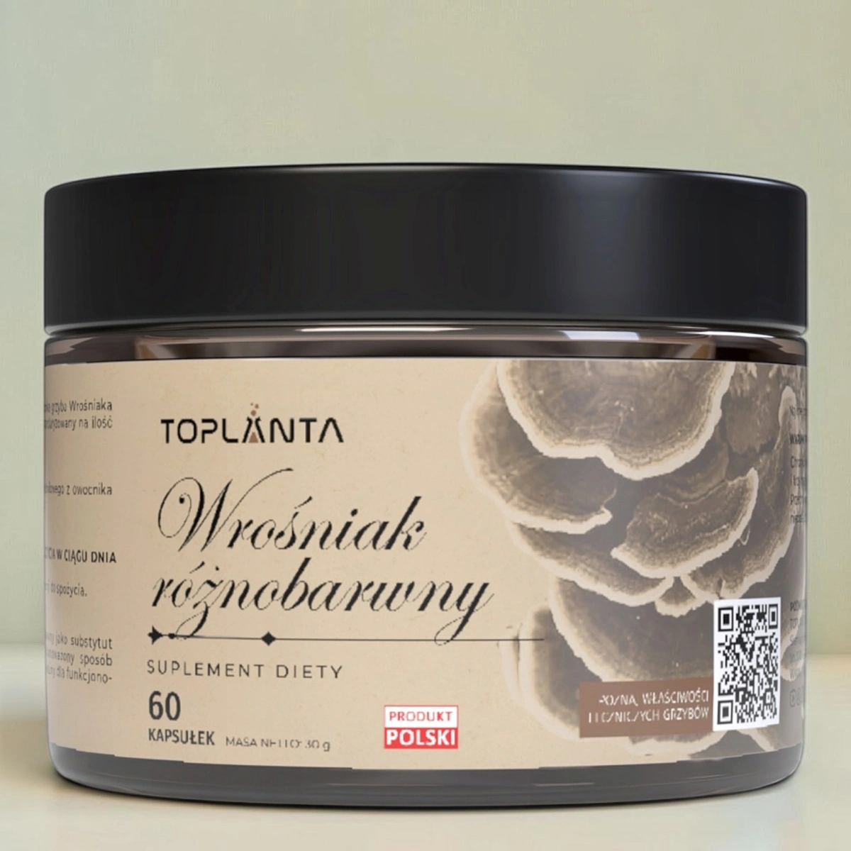 ToPlanta Wrośniak różnobarwny ekstrakt na krestin 38%, 60 kaps.