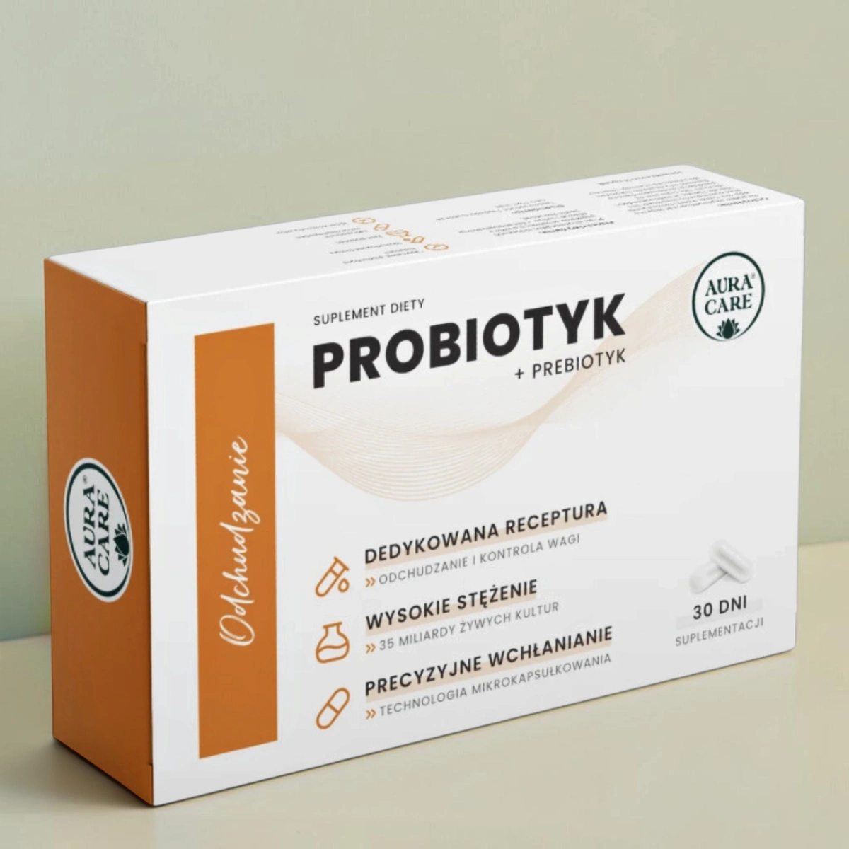Aura Care Probiotyk Odchudzanie 30 kaps.