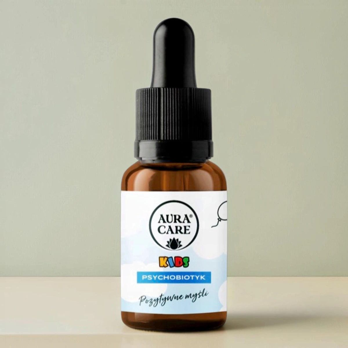 Aura Care KIDS Probiotyk dla dzieci w kroplach, 10 szczepów, 15 ml