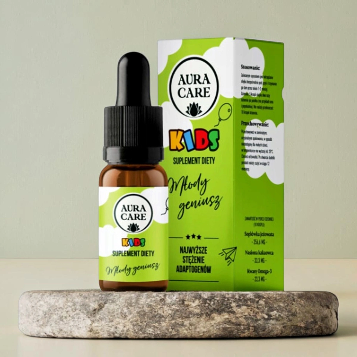 Aura Care Młody Geniusz olejek dla dzieci 10 ml, wegański