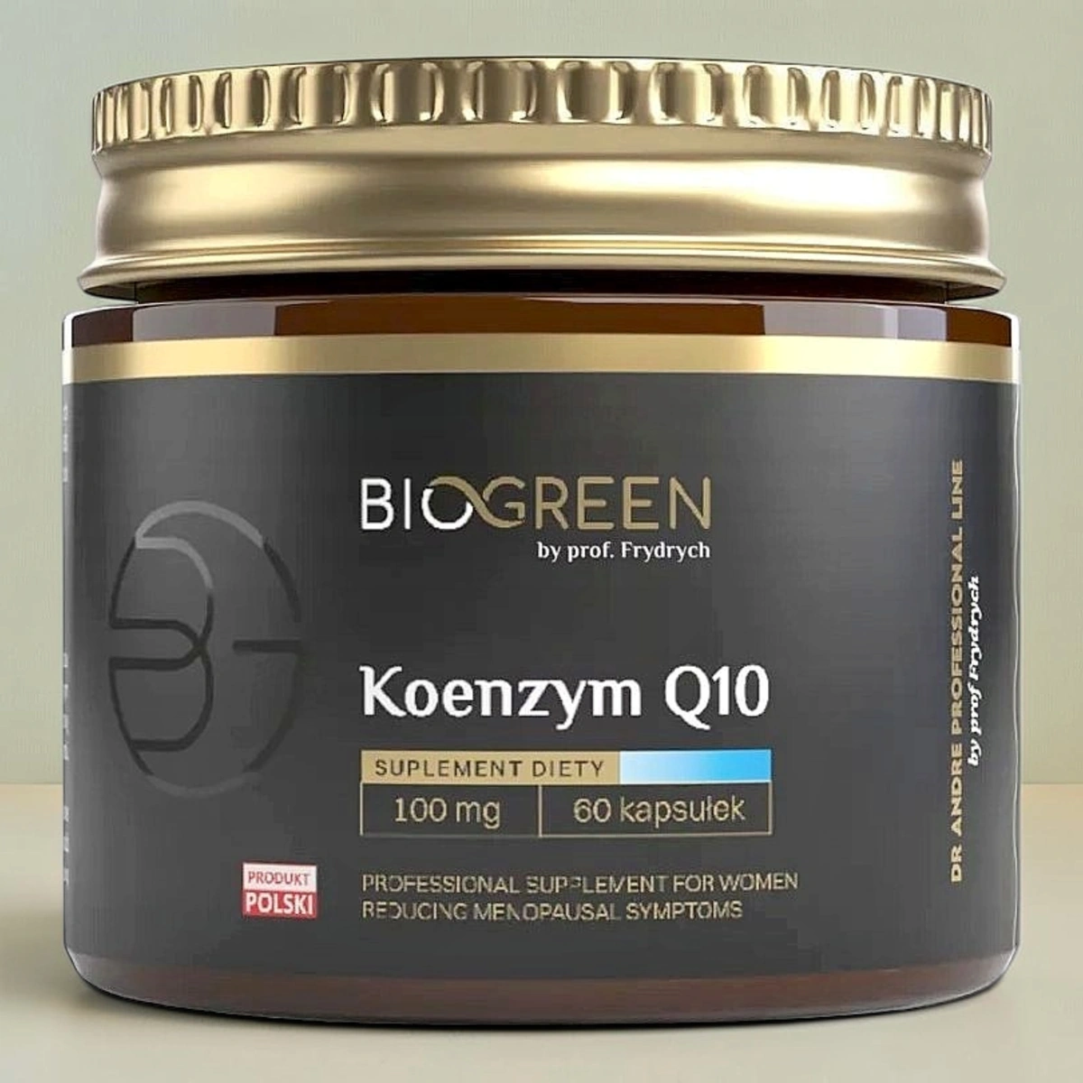 Biogreen Koenzym Q10 z olejem konopnym i lnianym, 60 kaps.