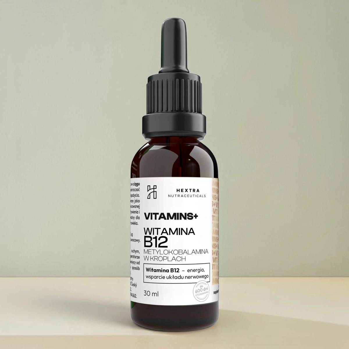 Hextra witamina B12 metylokobalamina w kroplach 30 ml
