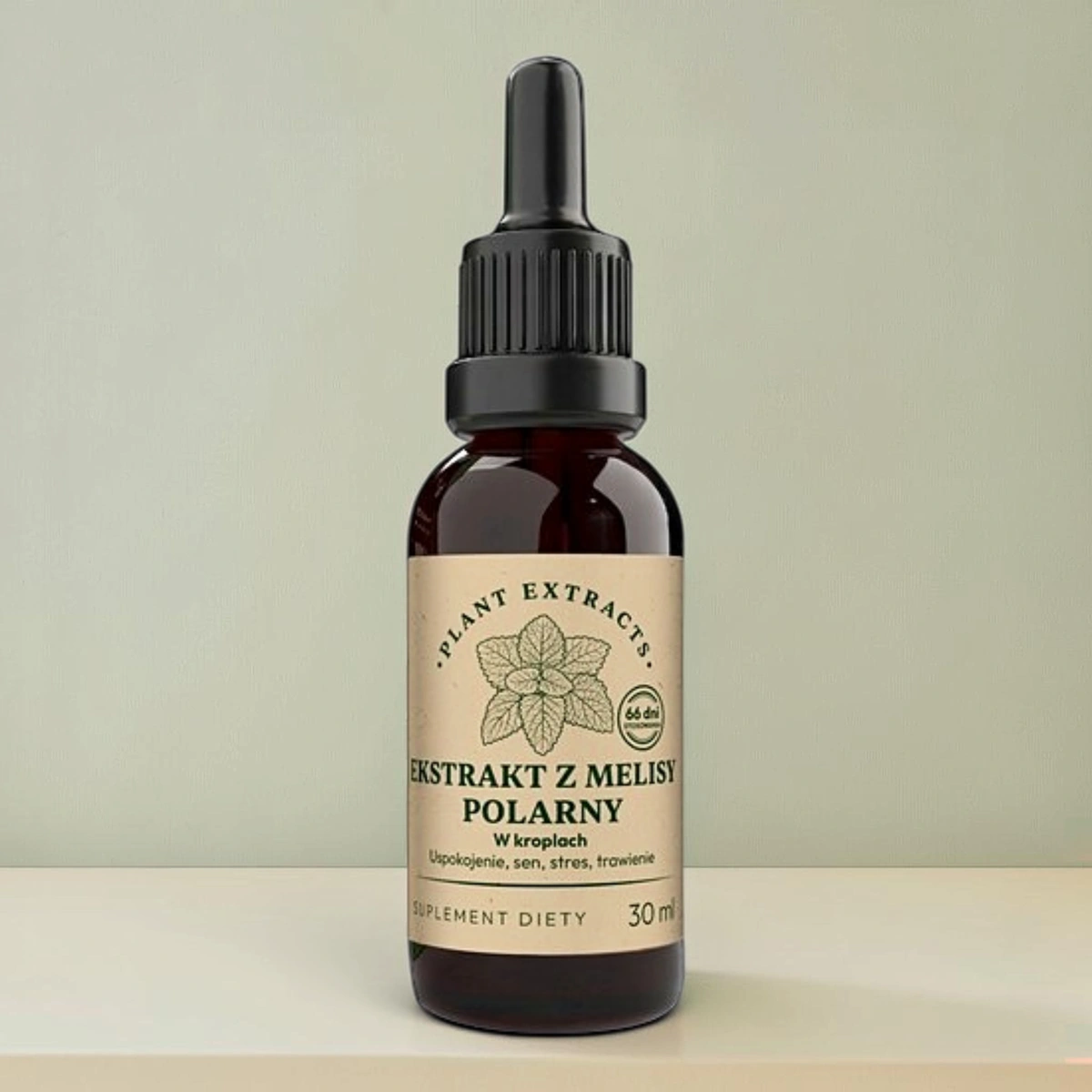 Ekstrakt z melisy POLARNY (do herbaty) – ekstrakt ziołowy w kroplach 30 ml