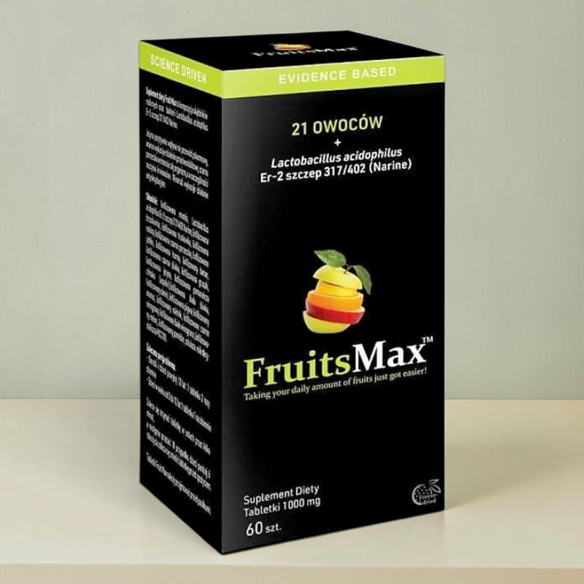 FruitsMax Vitaway Narum probiotyki tabletki do ssania 60 szt. 1000mg