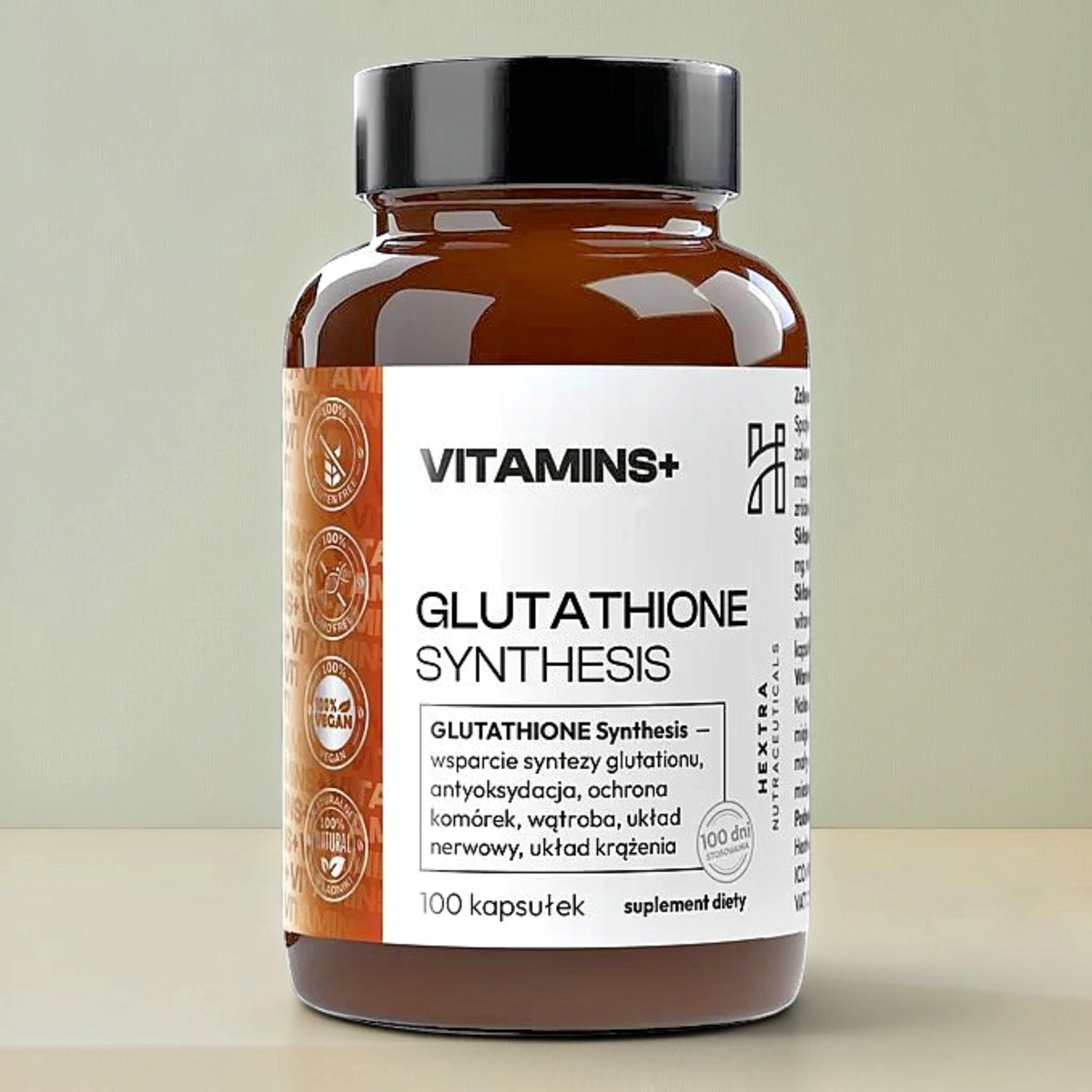Hextra Glutathione Synthesis, kapsułki