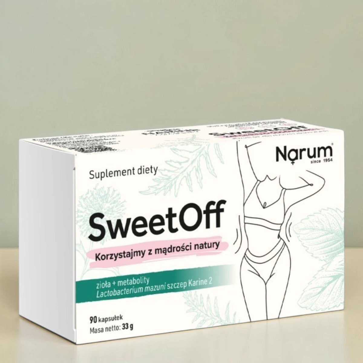 Narum Sweet OFF 400 mg 90 kaps.