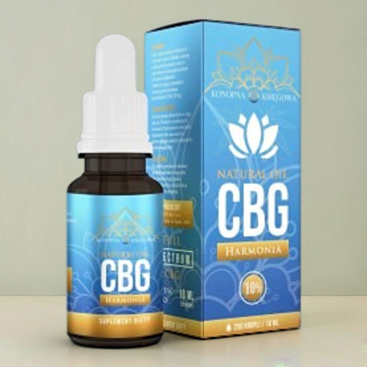 Olejek Konopny 10% CBG Harmonia