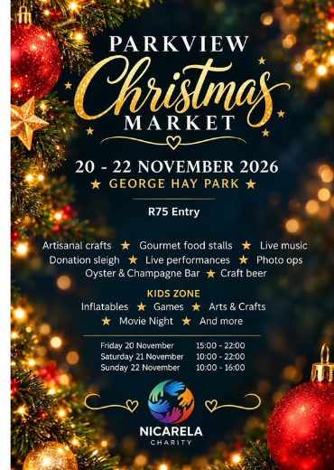 Parkview Christmas Market 2026 - Saturday 21 November 