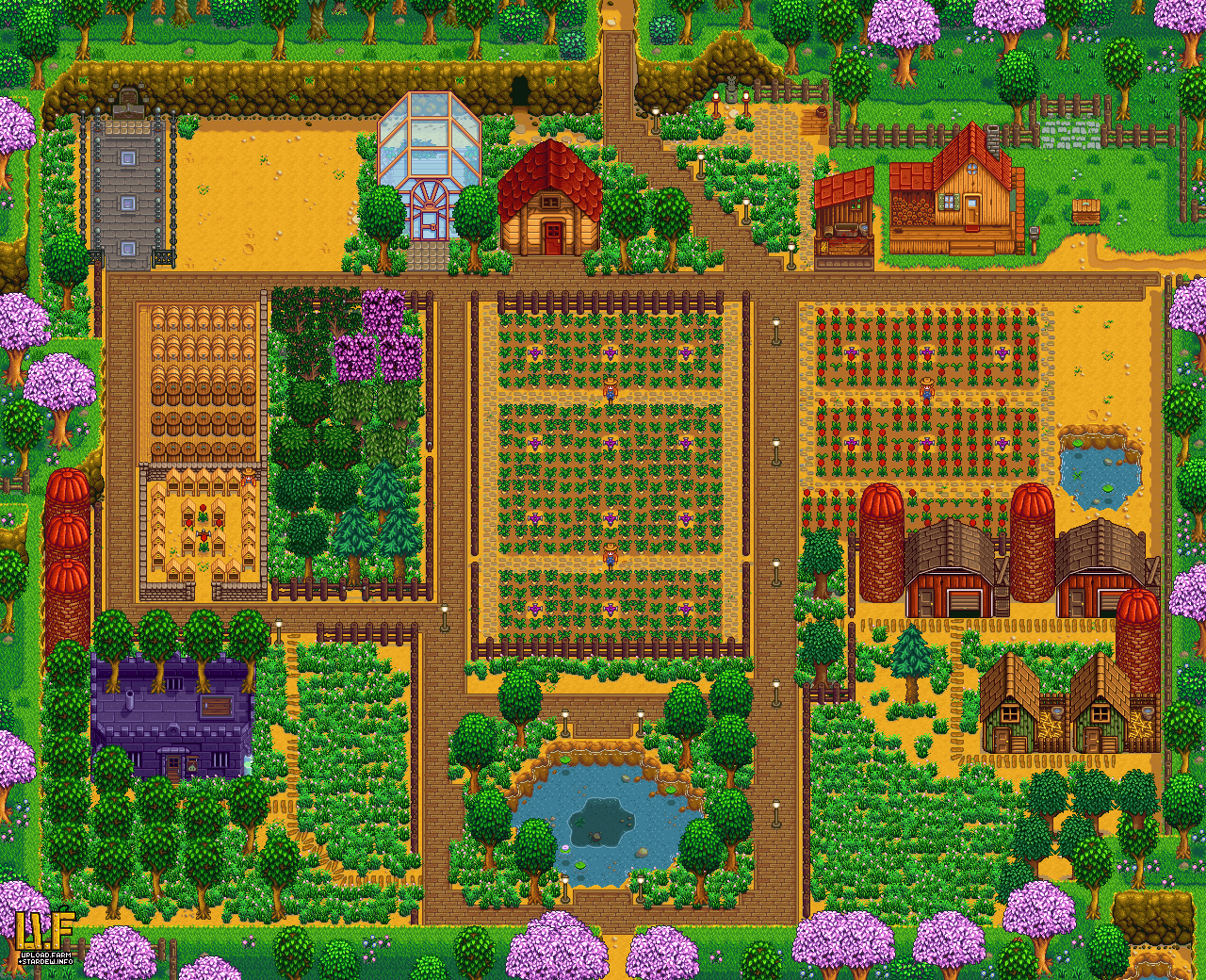 stardew valley best farm layout
