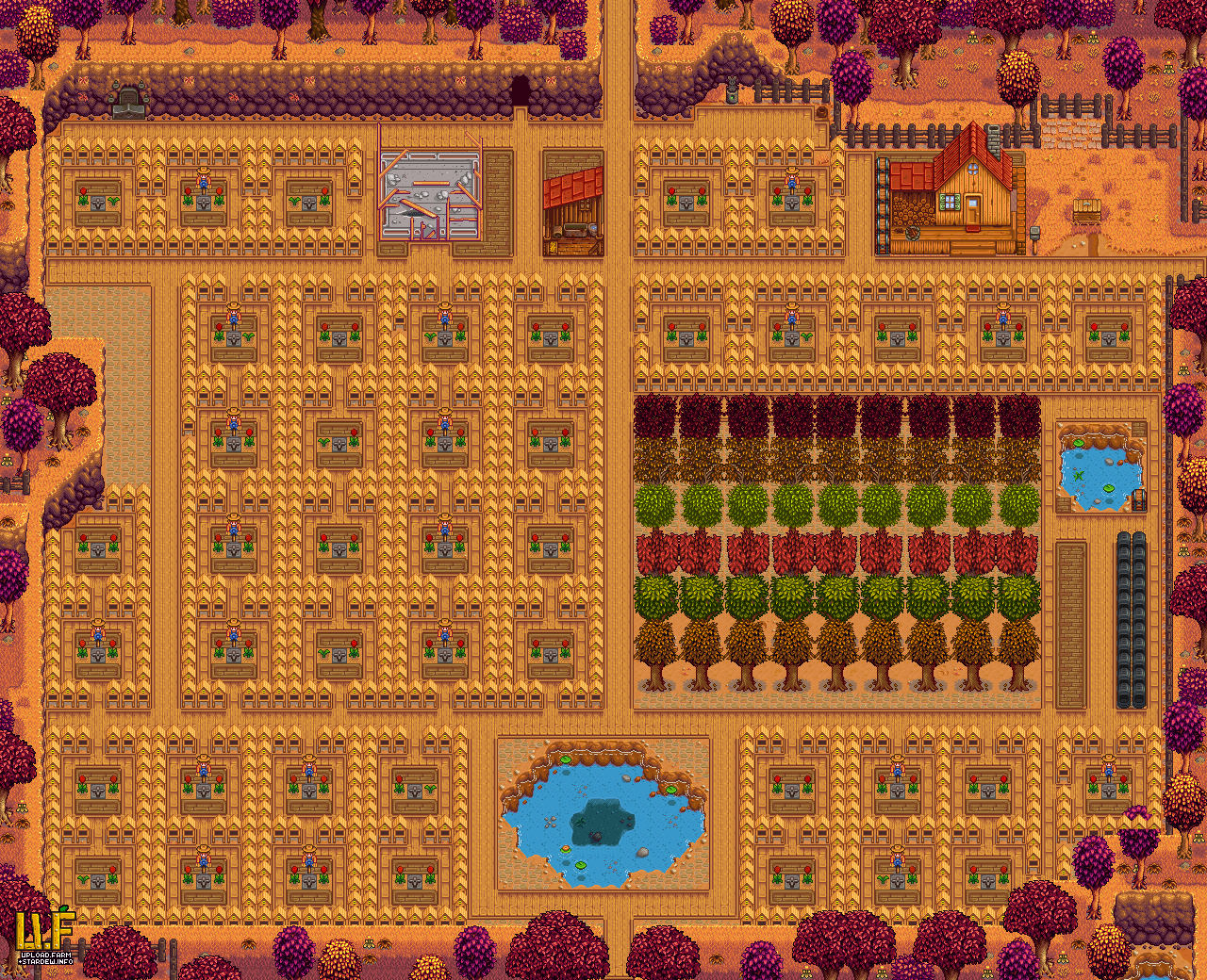 best stardew greenhouse layout