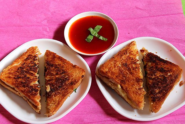 Mashed potato sandwich