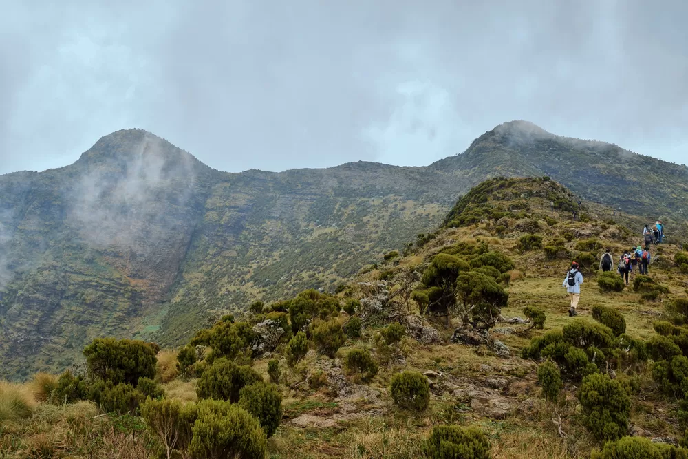 Hiking in the Aberdare Ranges