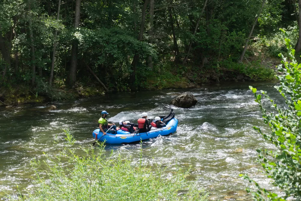 Rafting on the Noguera Pallaresa River