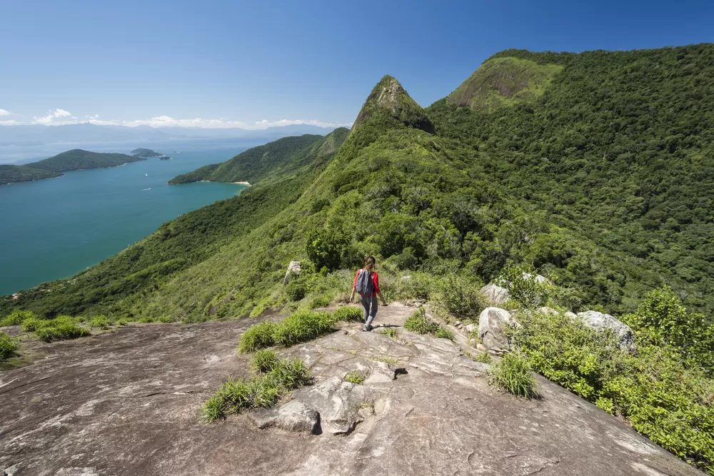 Hiking in Saco do Mamanguá